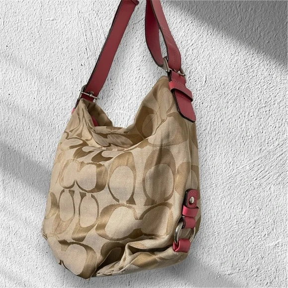 Coach Signature Duffle Shoulder Bag - Picture 4 of 14